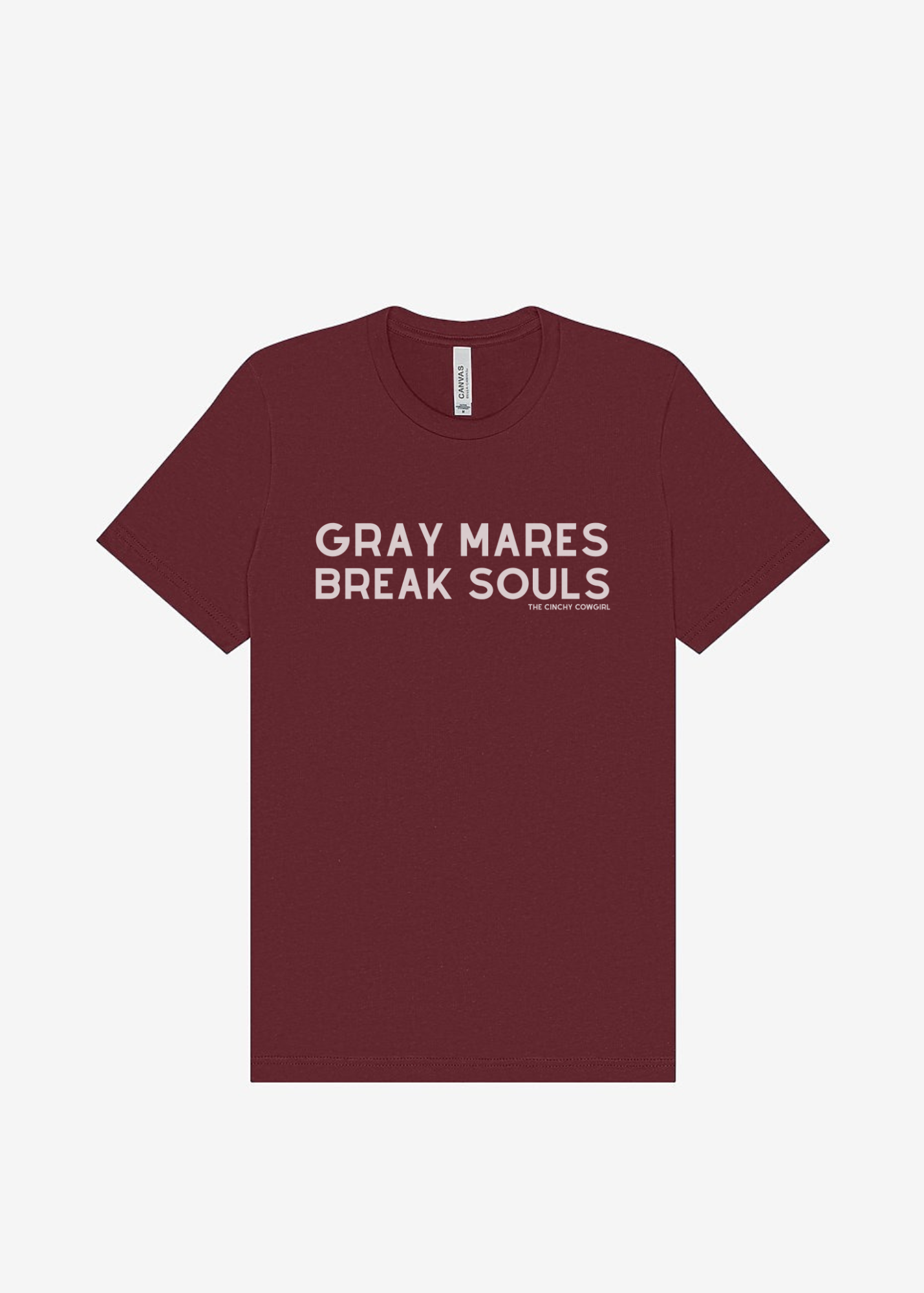 Gray Mares Break Souls Graphic Tee Short Sleeve Graphic Tee The Cinchy Cowgirl