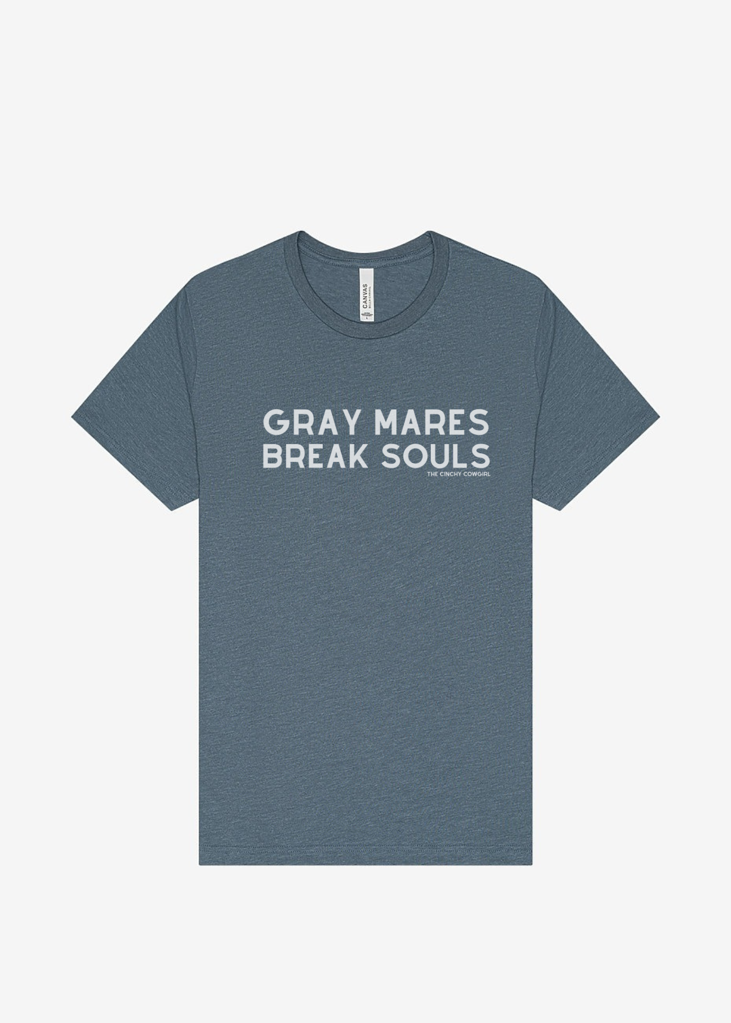 Gray Mares Break Souls Graphic Tee Short Sleeve Graphic Tee The Cinchy Cowgirl