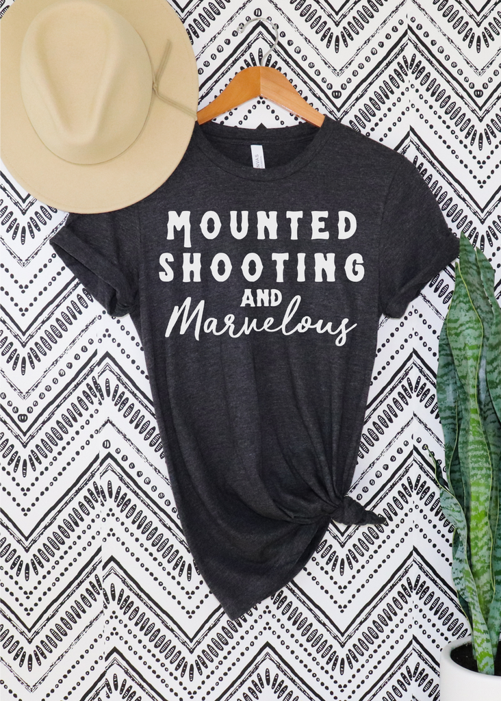 Mounted Shooting & Marvelous Short Sleeve Tee