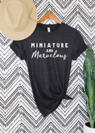 Miniature & Marvelous Short Sleeve Tee Horse Color Shirt Printify Dark Grey Heather XS 
