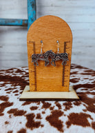 Horse Dangle Earring Earrings Blue Tortoise
