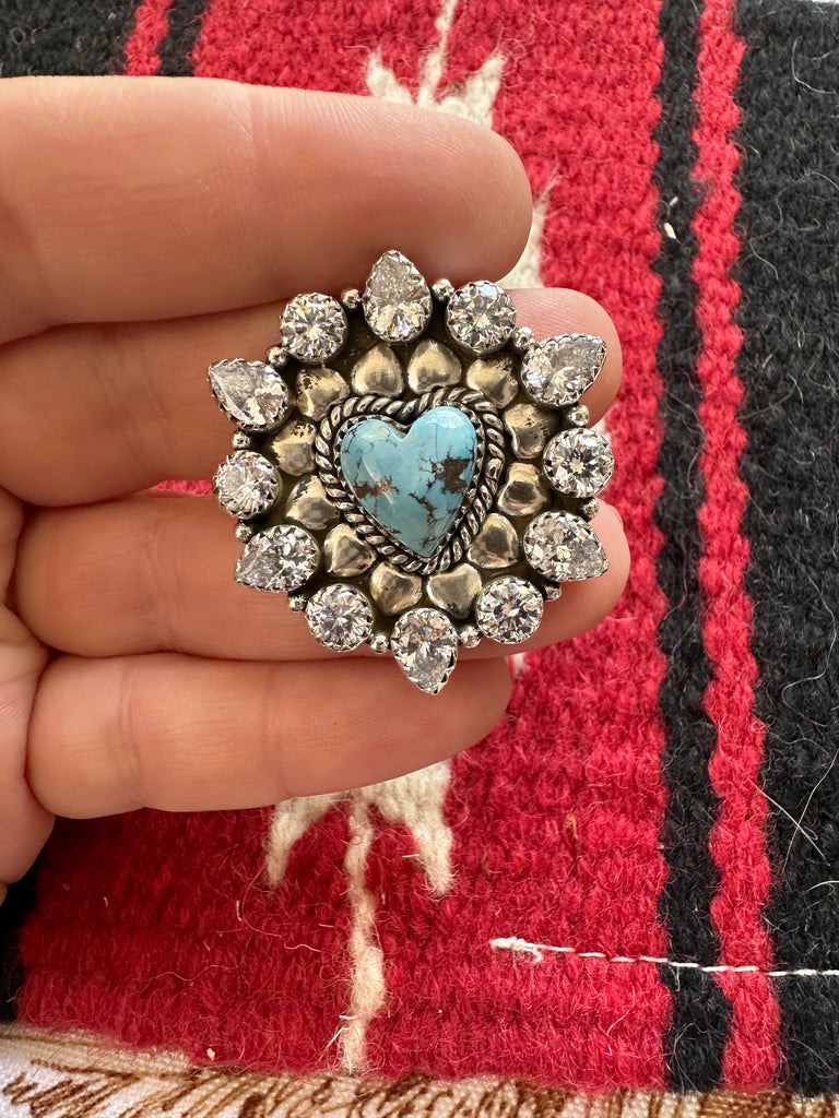 Heart in the Hills Adjustable Ring NT jewelry Native American   