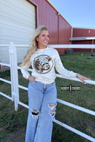 Happy Hereford Long Sleeve Tee Graphic Tee Rowdy Crowd Clothing