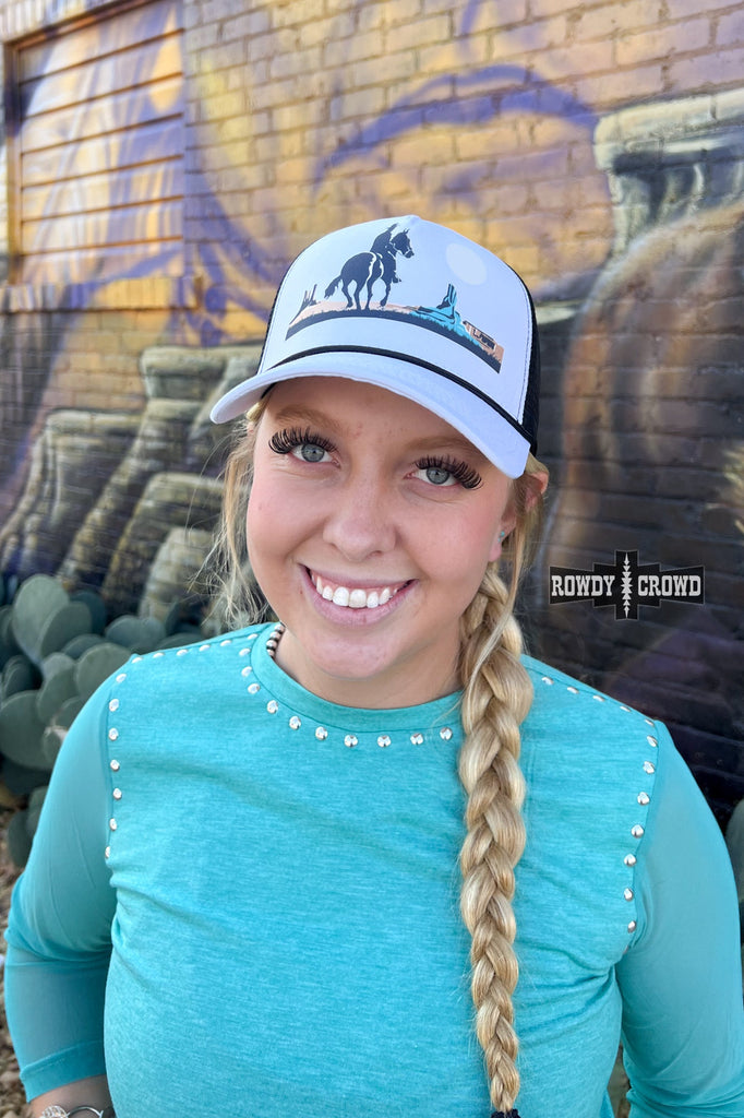 Cowgirl Up Cap hat Rowdy Crowd Clothing