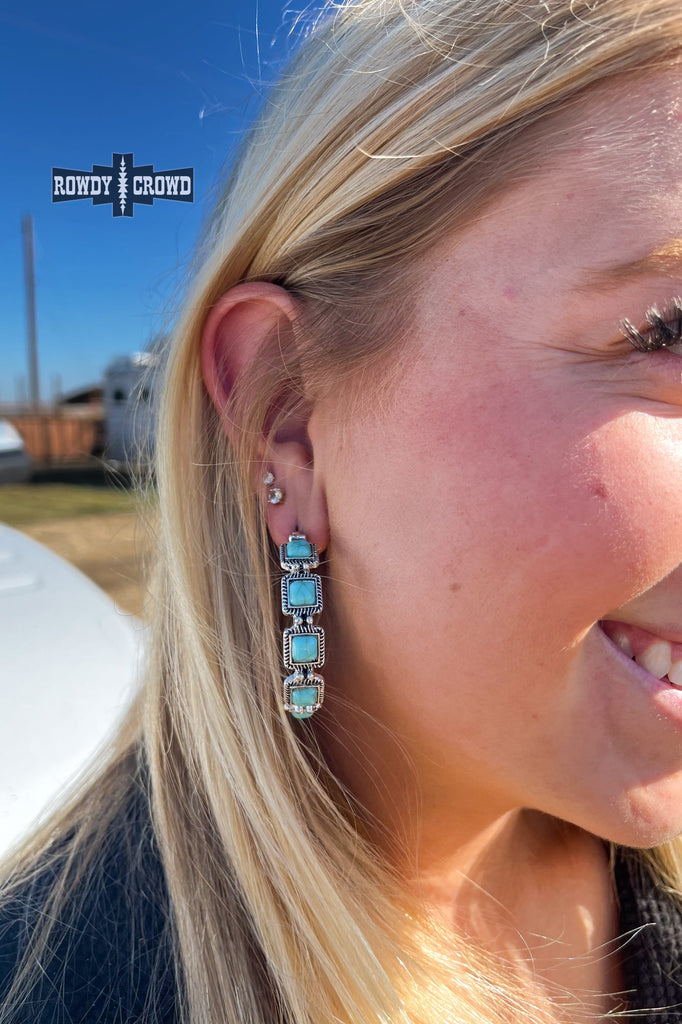 Down Canyon Hoops Earrings Rowdy Crowd Clothing