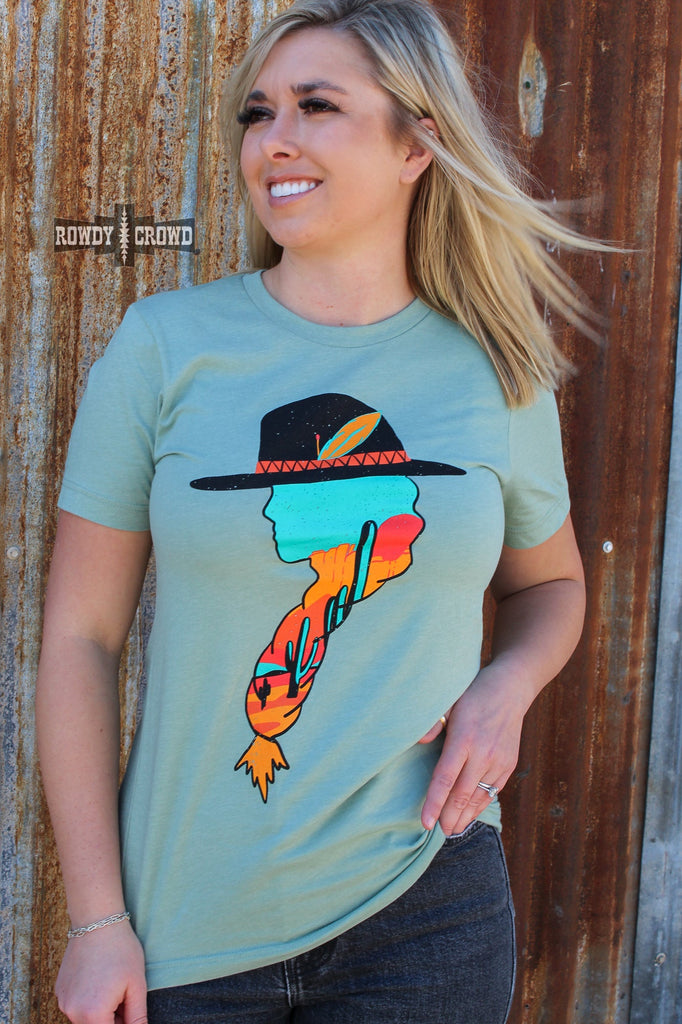 Cowgirl Desert Tee Graphic Tee Rowdy Crowd Clothing   
