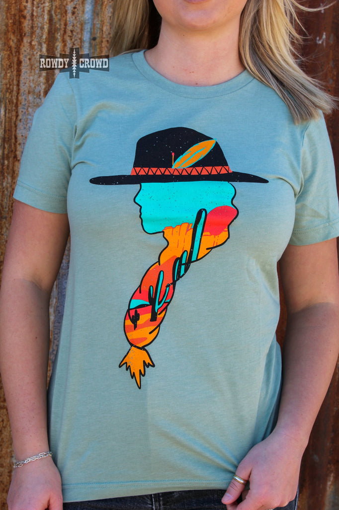 Cowgirl Desert Tee Graphic Tee Rowdy Crowd Clothing   
