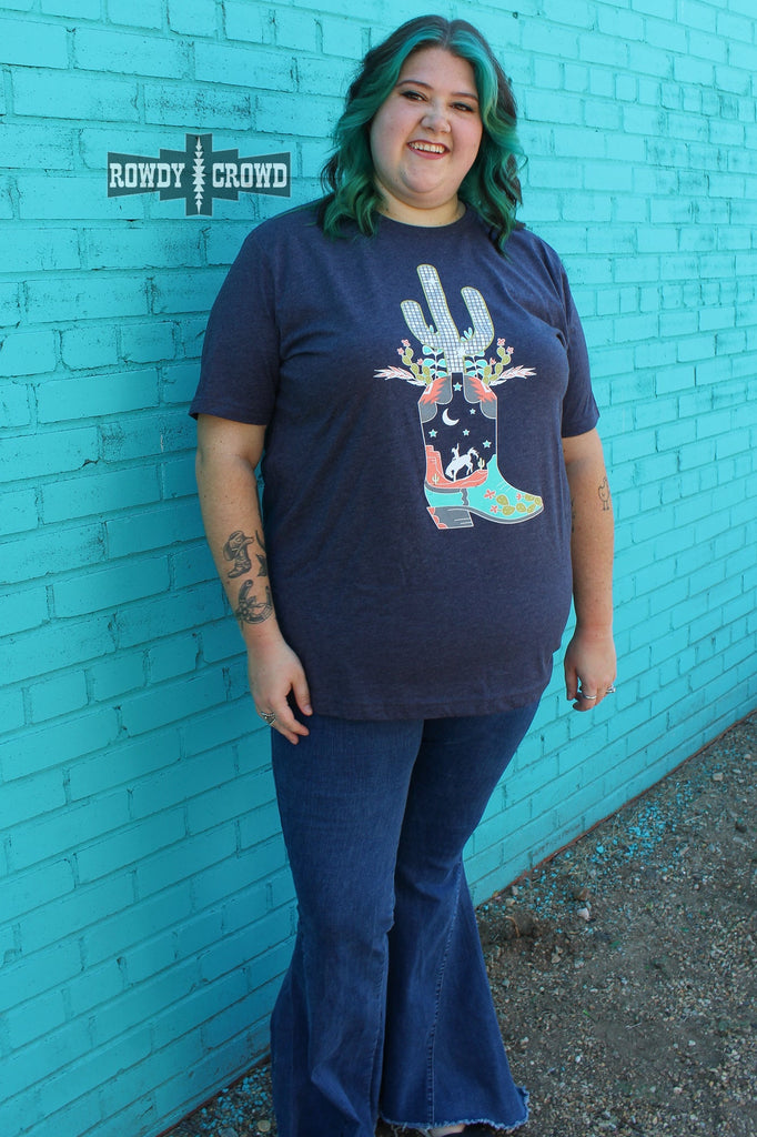 Disco Cowgirl Tee