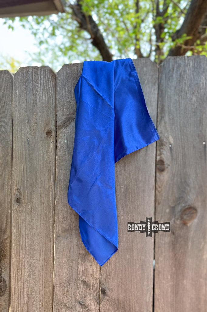 SMALL Wynonna Wild Rags Wild Rag Rowdy Crowd Clothing Royal Blue