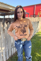 Blazin' Bull Sweater sweater Rowdy Crowd Clothing