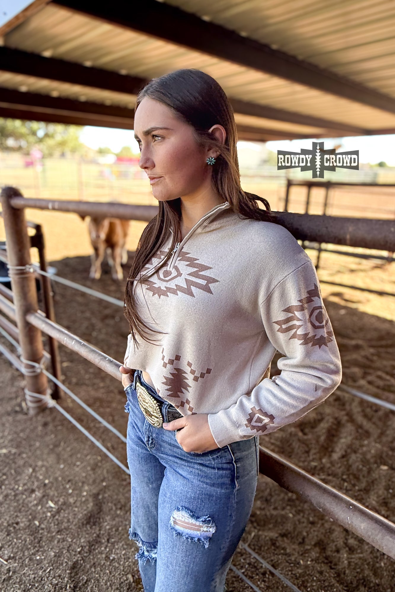 CREAM Calhoun Pullover Pullover Rowdy Crowd Clothing