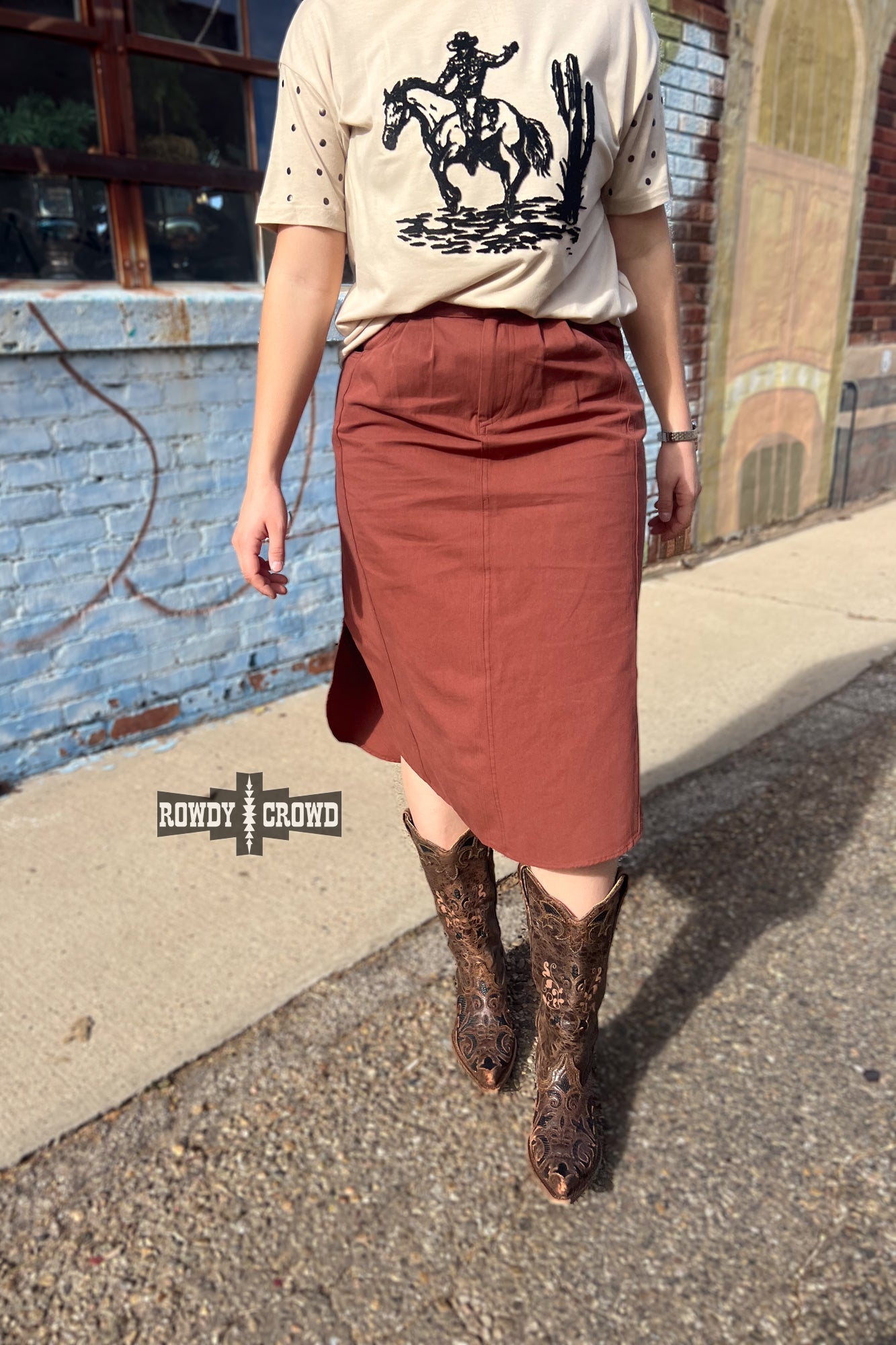 Sweetwater Sack Skirt skirt Rowdy Crowd Clothing