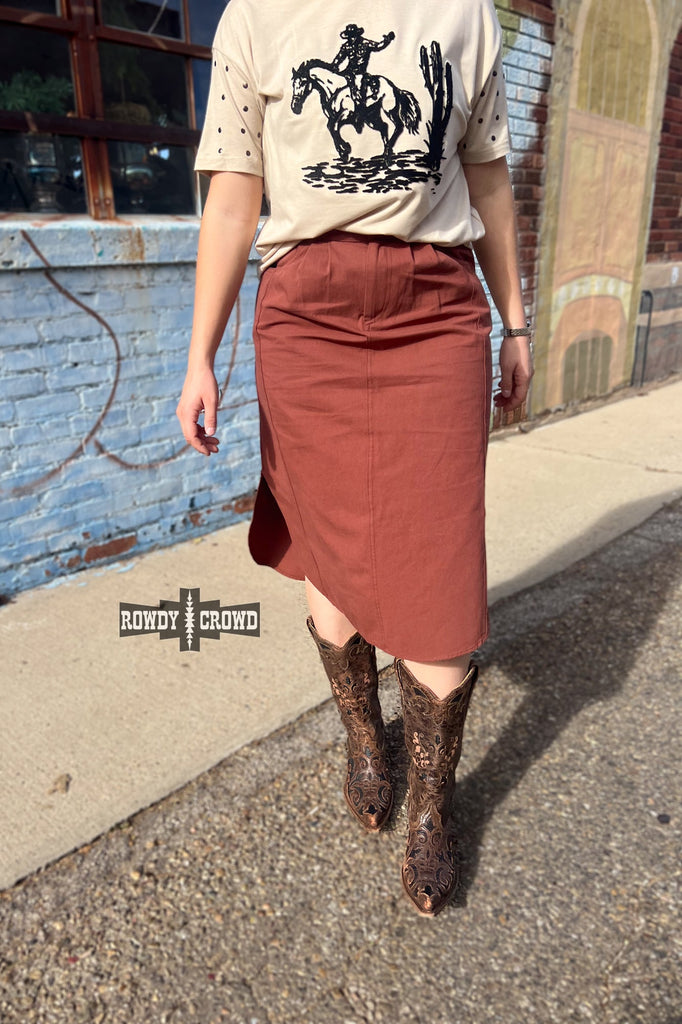 Sweetwater Sack Skirt skirt Rowdy Crowd Clothing