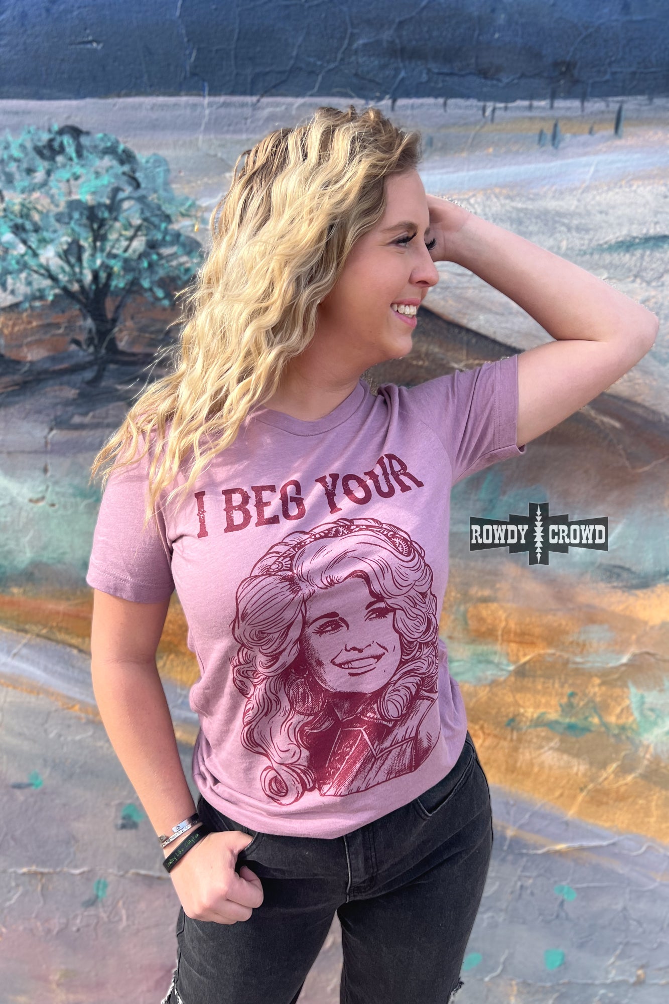 I Beg Your Tee Graphic Tee Rowdy Crowd Clothing