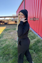Turquoise Nights Jumpsuit jumpsuit Rowdy Crowd Clothing