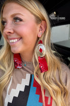 Concho Rodeo Earrings Earrings Rowdy Crowd Clothing