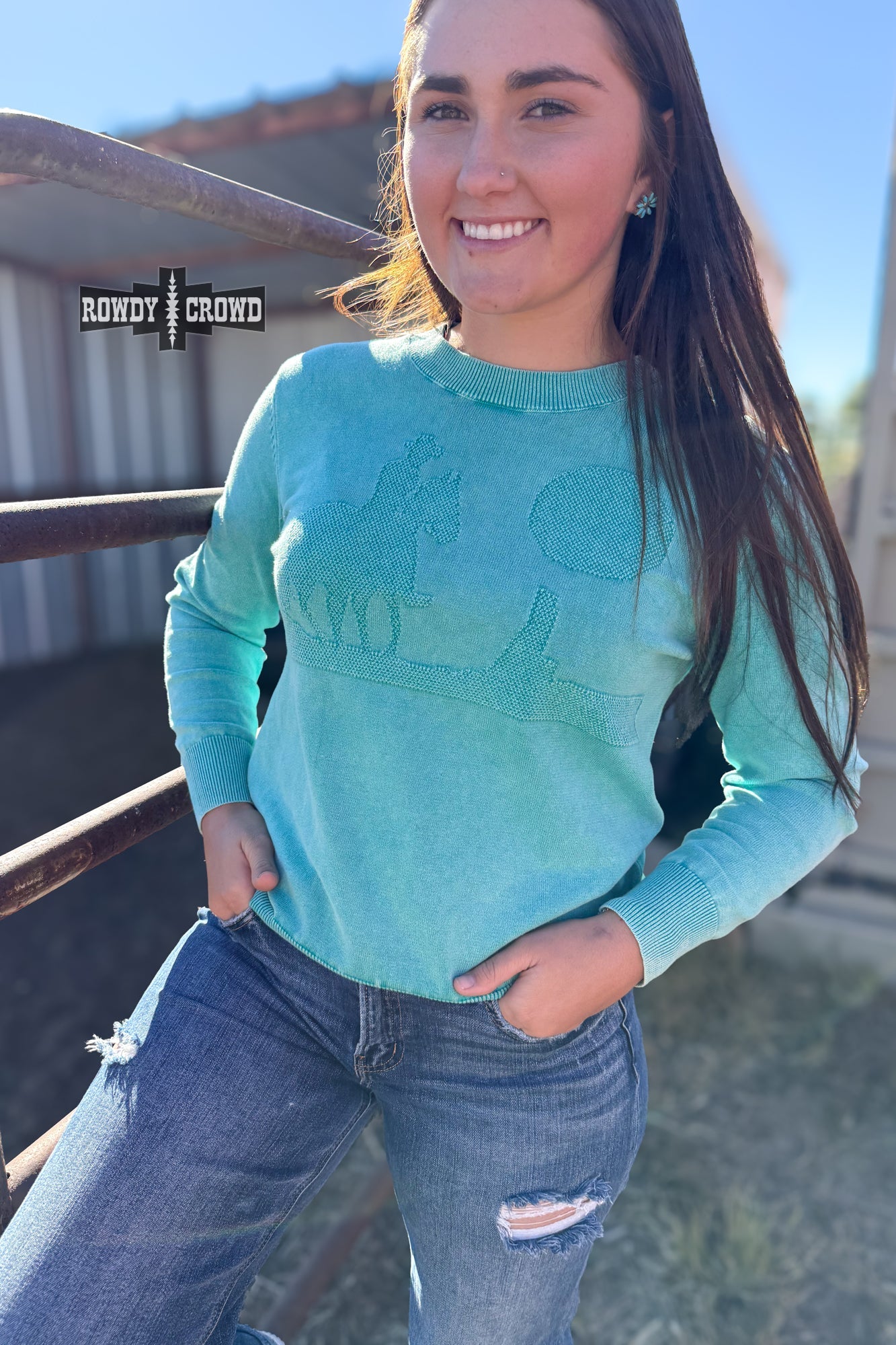 Like a Cowboy Sweater sweater Rowdy Crowd Clothing