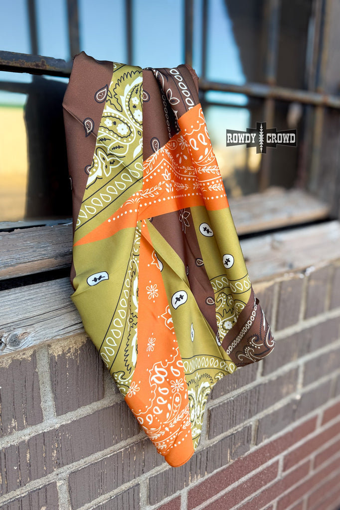 SMALL Bandana Patch Wild Rag Wild Rag Rowdy Crowd Clothing