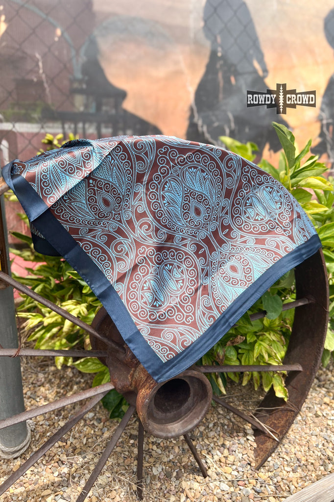 SMALL Teal River Wild Rag Wild Rag Rowdy Crowd Clothing
