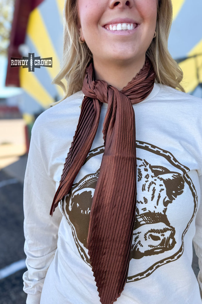 Pasadena Pleated Wild Rags Wild Rag Rowdy Crowd Clothing Coffee