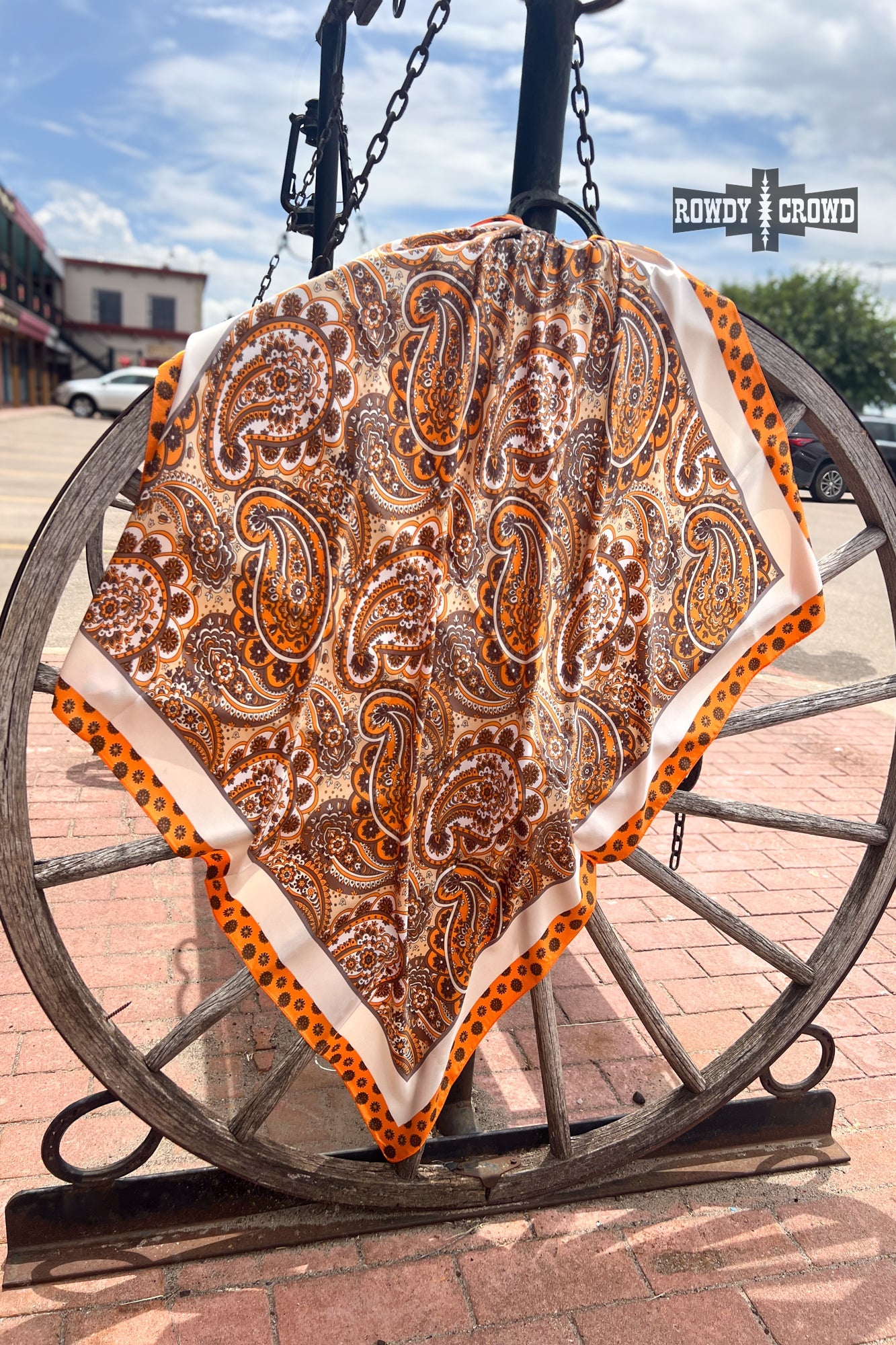 Something in the Orange Wild Rag Wild Rag Rowdy Crowd Clothing