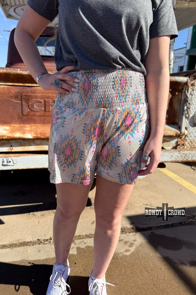 Salida Aztec Shorts Shorts Rowdy Crowd Clothing