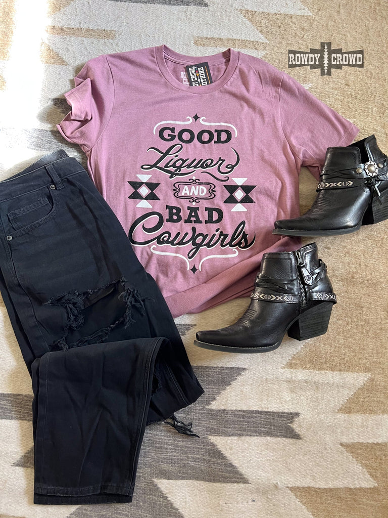 Good Liquor Tee Graphic Tee Rowdy Crowd Clothing