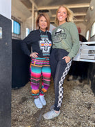 Checkered Craze Joggers joggers Rowdy Crowd Clothing