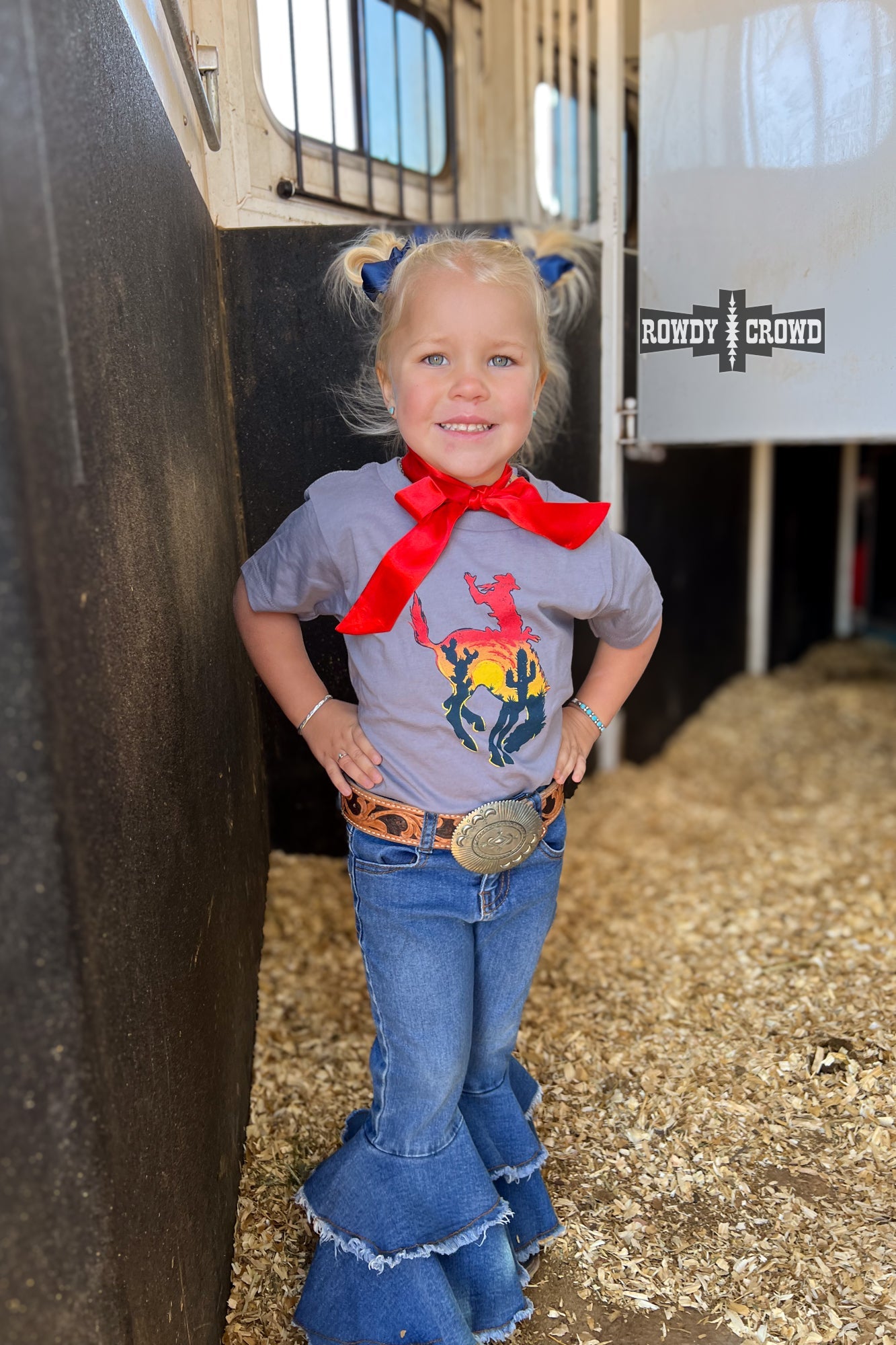 KIDS Bowie Bronc Tee Graphic Tee Rowdy Crowd Clothing
