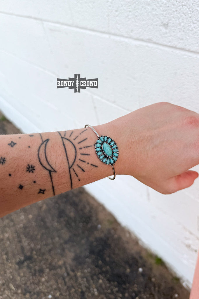 Blossom Babe Bracelets bracelet Rowdy Crowd Clothing Turquoise