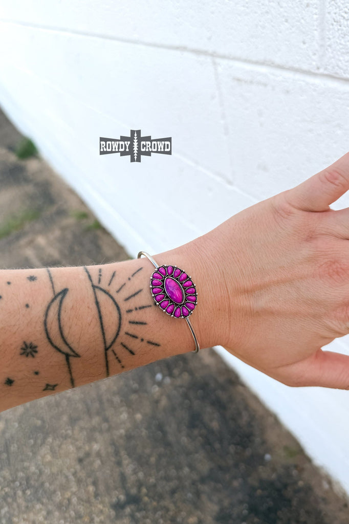 Blossom Babe Bracelets bracelet Rowdy Crowd Clothing Hot Pink