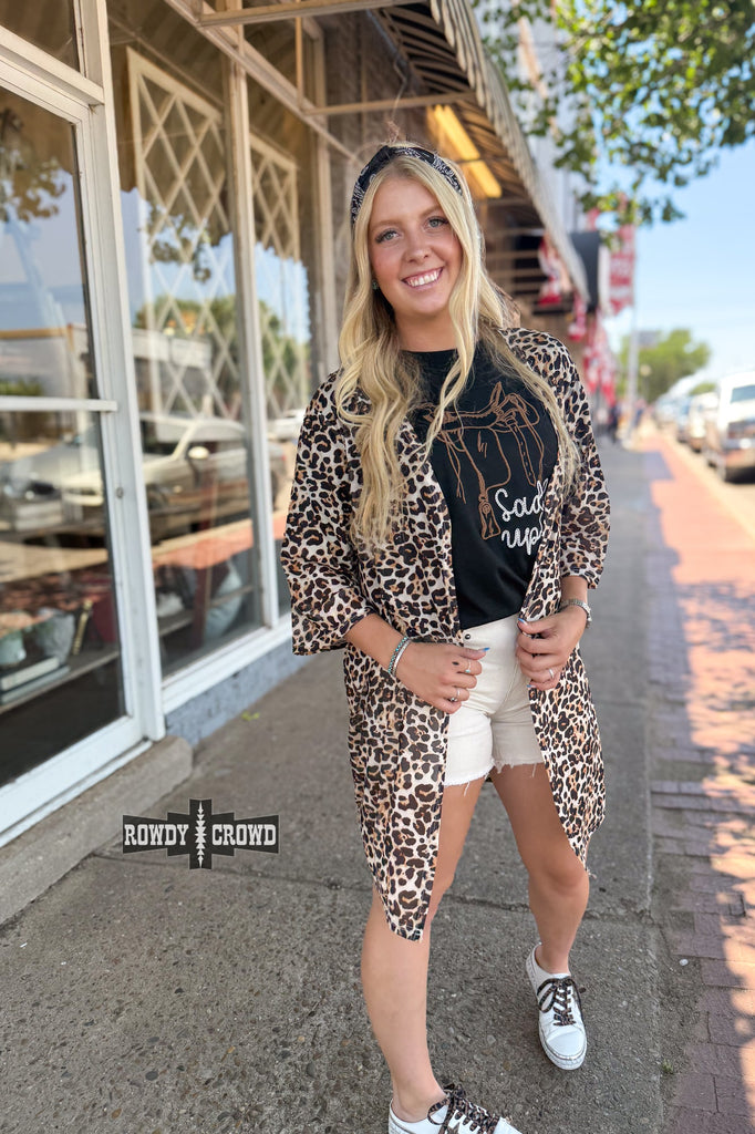 Wild Side Short Duster Duster Rowdy Crowd Clothing