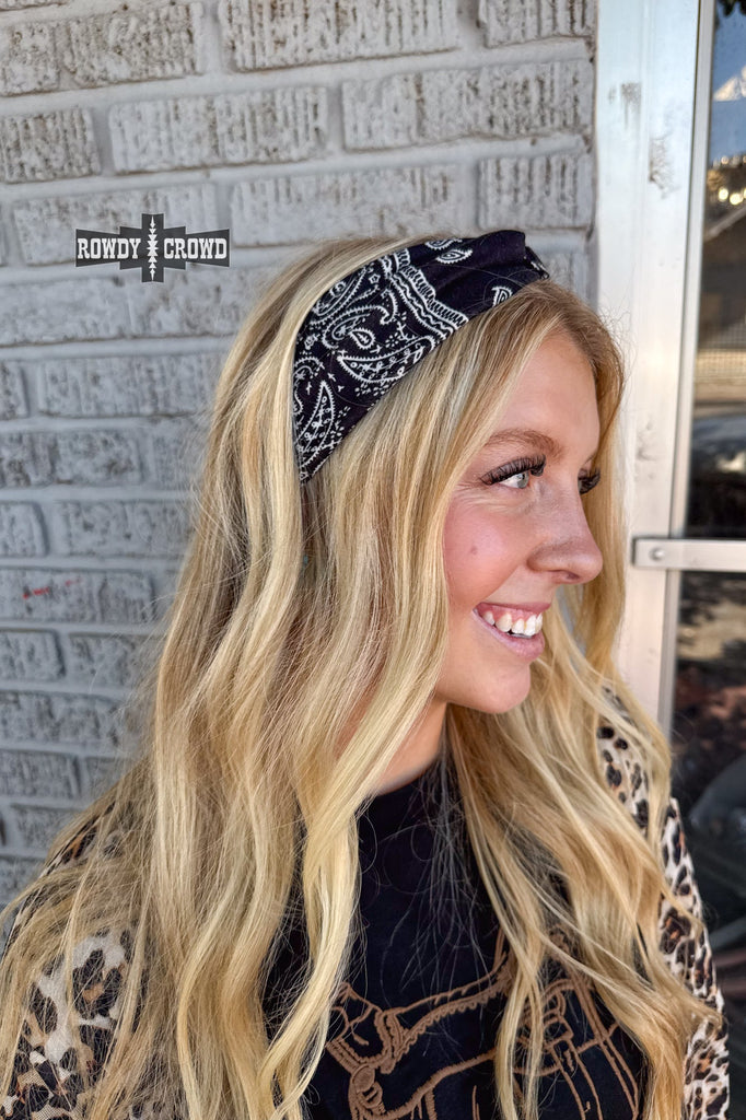 Bandit Bandana Headbands headband Rowdy Crowd Clothing