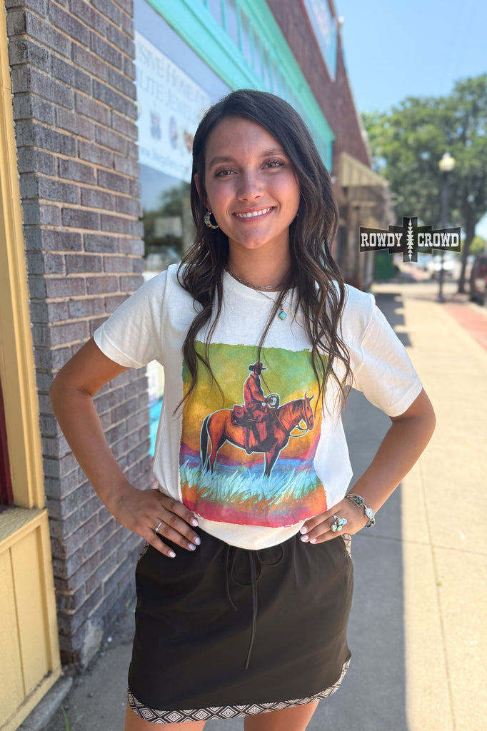 Blazin' Trails Tee Graphic Tee Rowdy Crowd Clothing