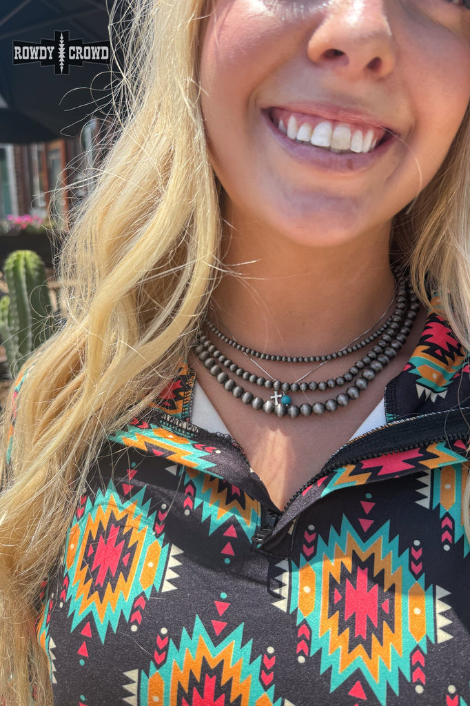 Huckleberry Layered Necklace Necklace Rowdy Crowd Clothing