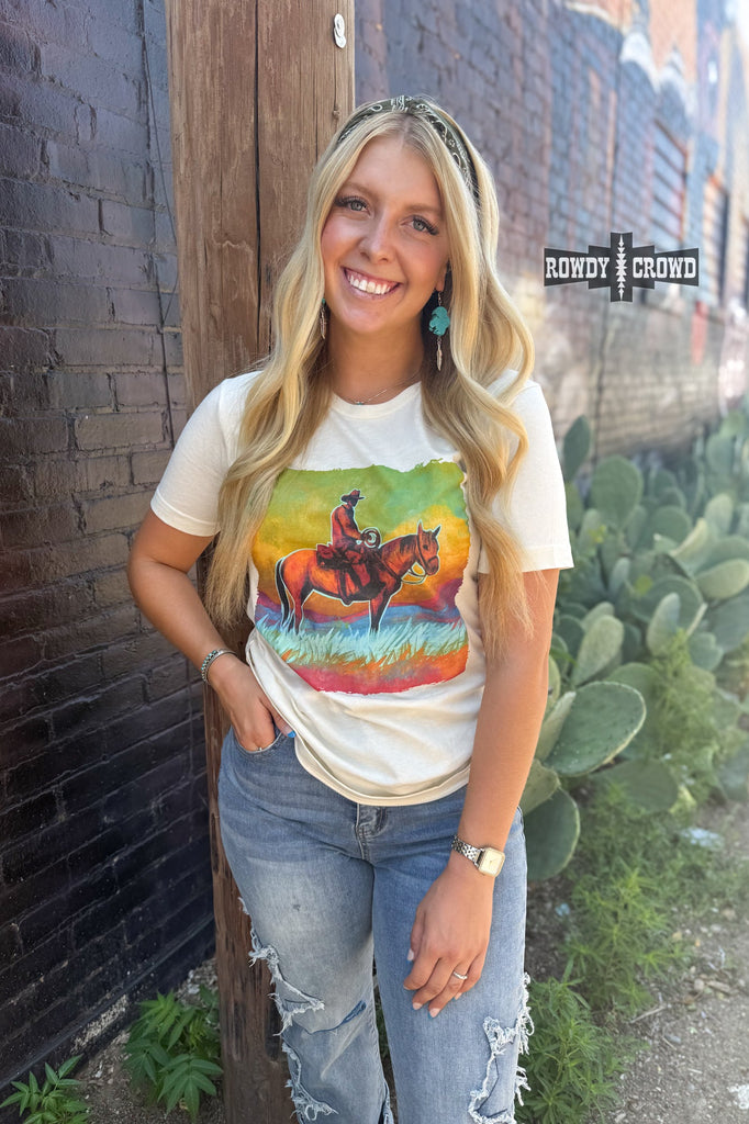 Blazin' Trails Tee Graphic Tee Rowdy Crowd Clothing