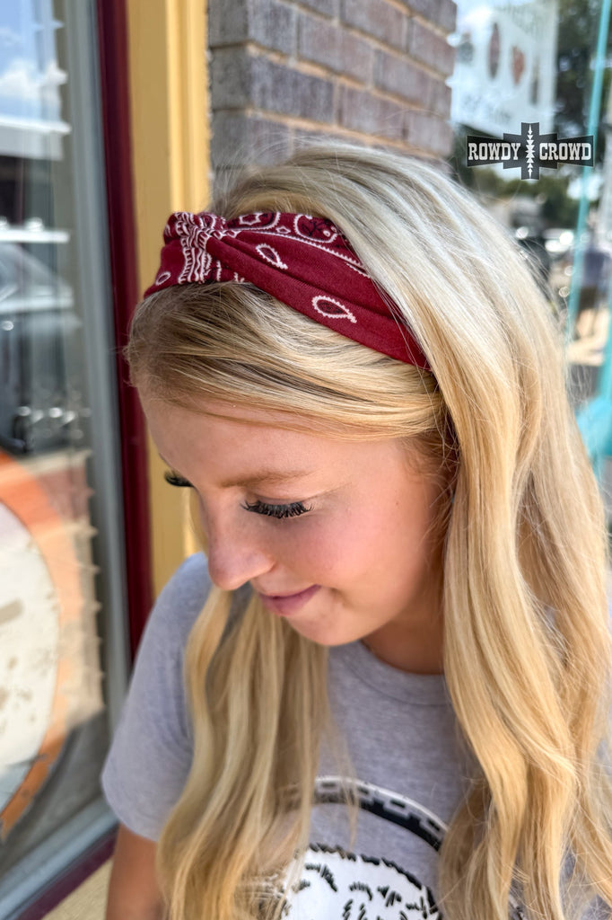 Bandit Bandana Headbands headband Rowdy Crowd Clothing