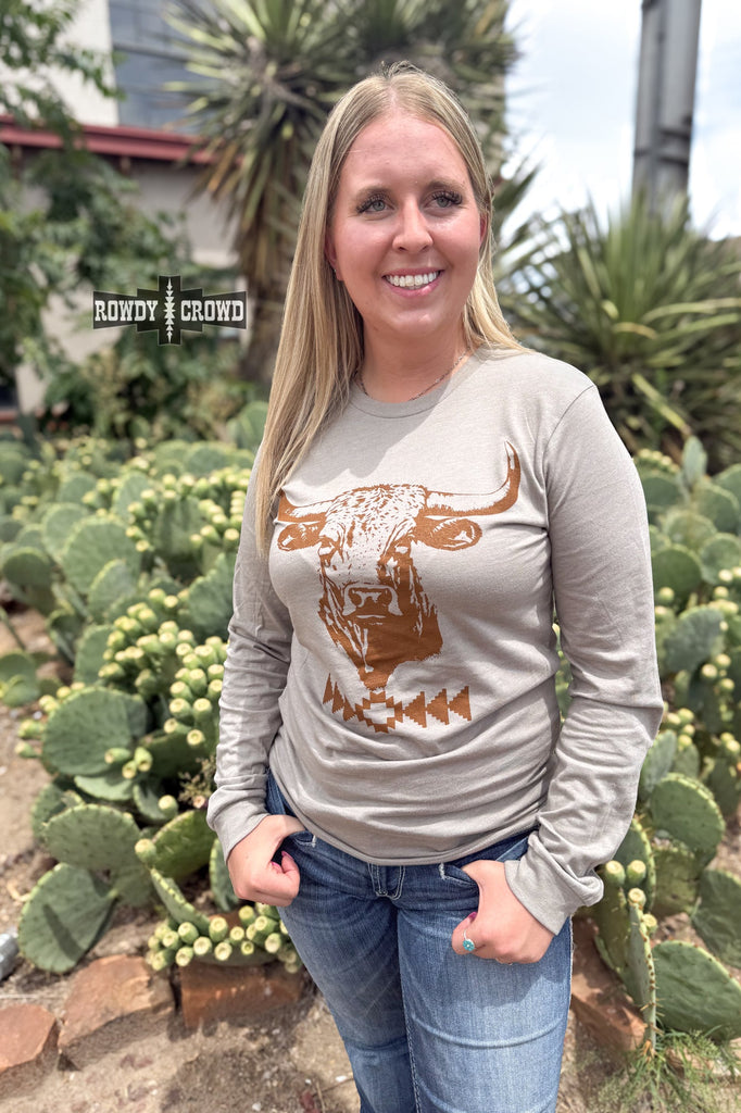 Bandero Bull Long Sleeve Long Sleeve Top Rowdy Crowd Clothing