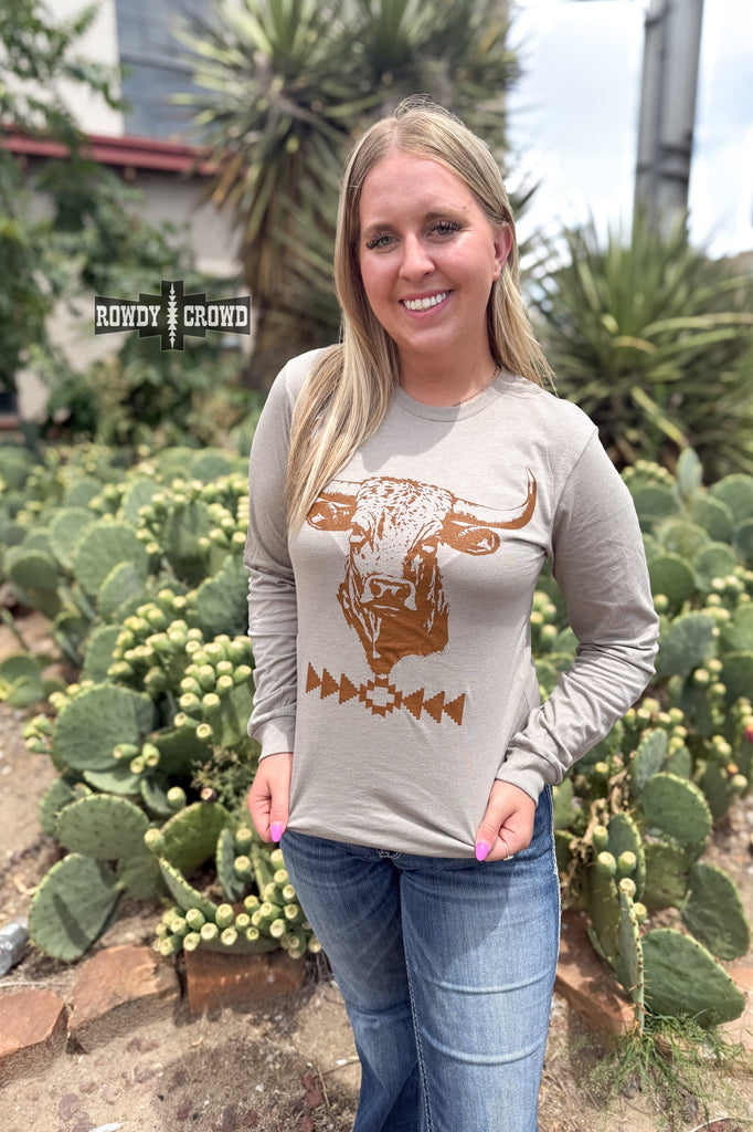 Bandero Bull Long Sleeve Long Sleeve Top Rowdy Crowd Clothing