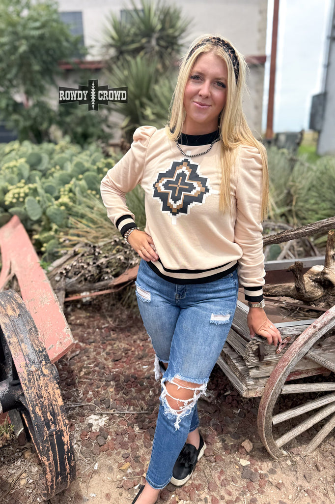 Catoosa Top Long Sleeve Top Rowdy Crowd Clothing
