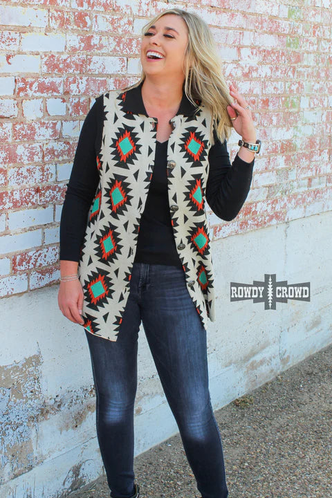 Vallejo Sweater Vest vest Rowdy Crowd Clothing   