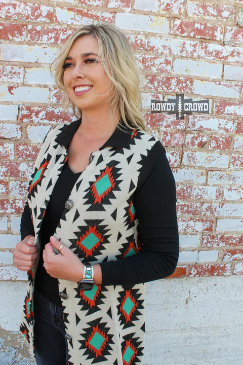 Vallejo Sweater Vest vest Rowdy Crowd Clothing   