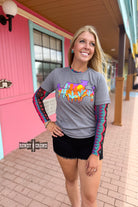 Retro Funk Mesh Top mesh top Rowdy Crowd Clothing