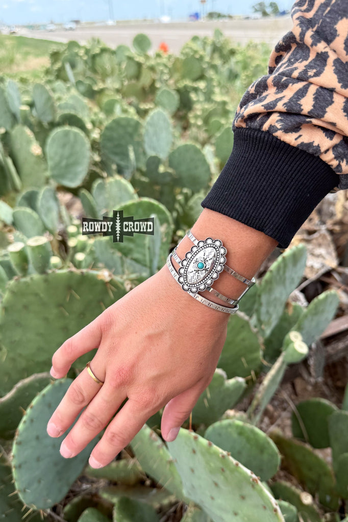 Cosmic Concho Cuff bracelet Rowdy Crowd Clothing