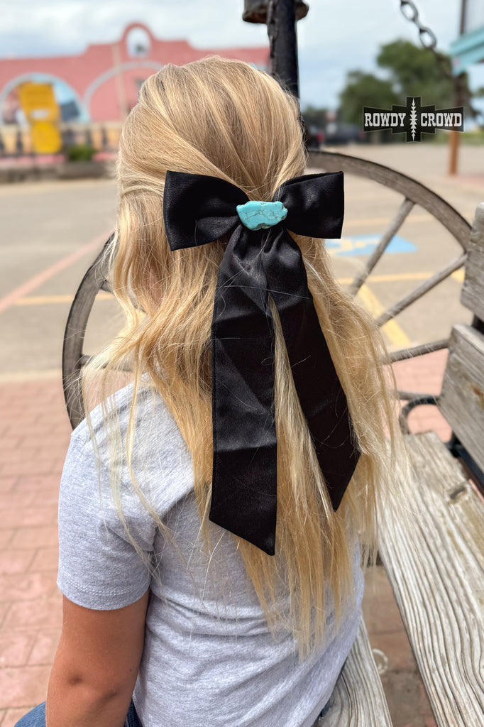 Black Betty Bow hair bow Rowdy Crowd Clothing