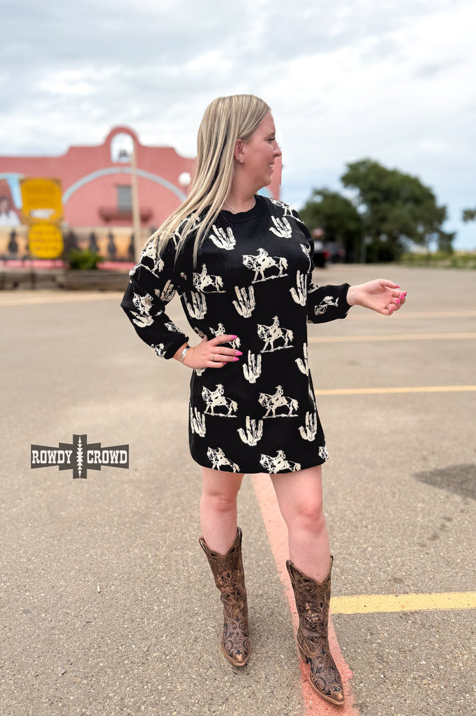 Sweet Saguaro Sweater Dress dress Rowdy Crowd Clothing