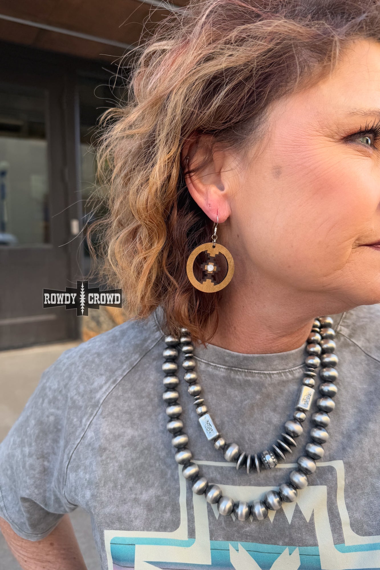 Wolf Creek Earrings Earrings Rowdy Crowd Clothing