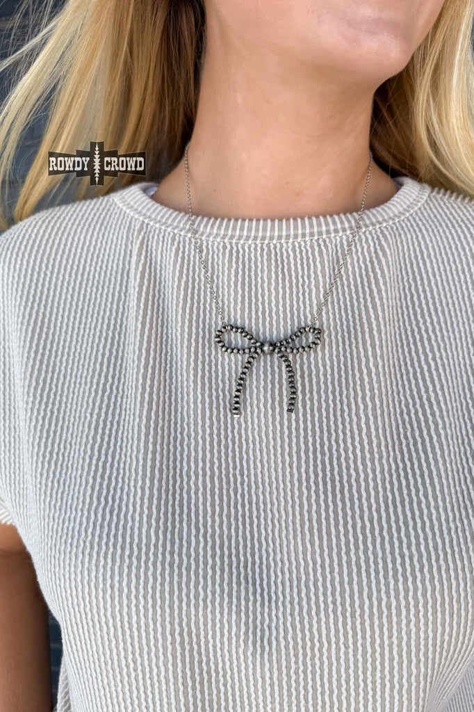 Cowgirl Pearls Necklace Necklace Rowdy Crowd Clothing