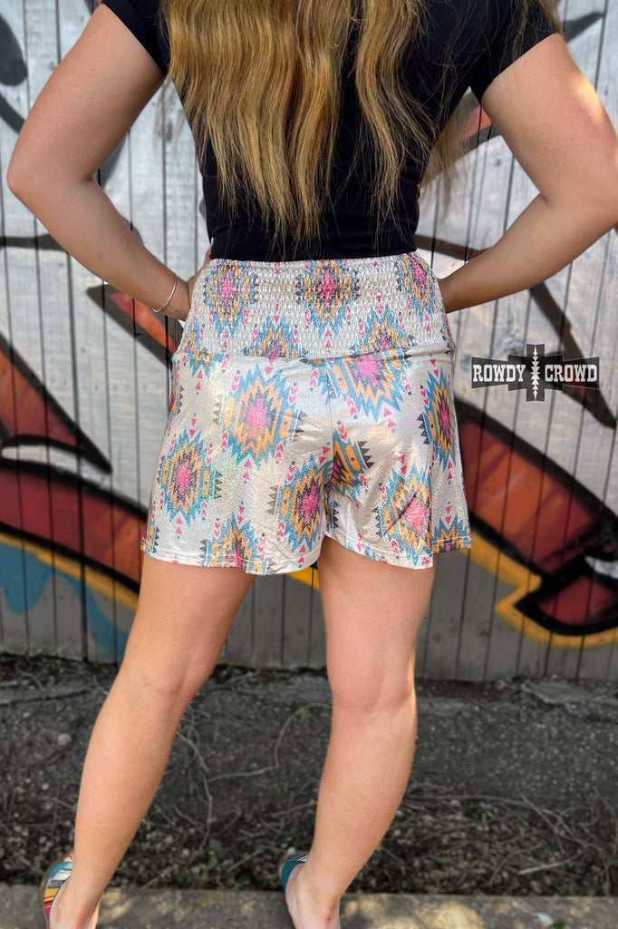 Salida Aztec Shorts Shorts Rowdy Crowd Clothing   