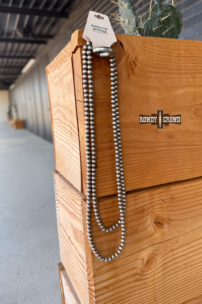 Buckaroo Pearl Necklace Necklace Rowdy Crowd Clothing